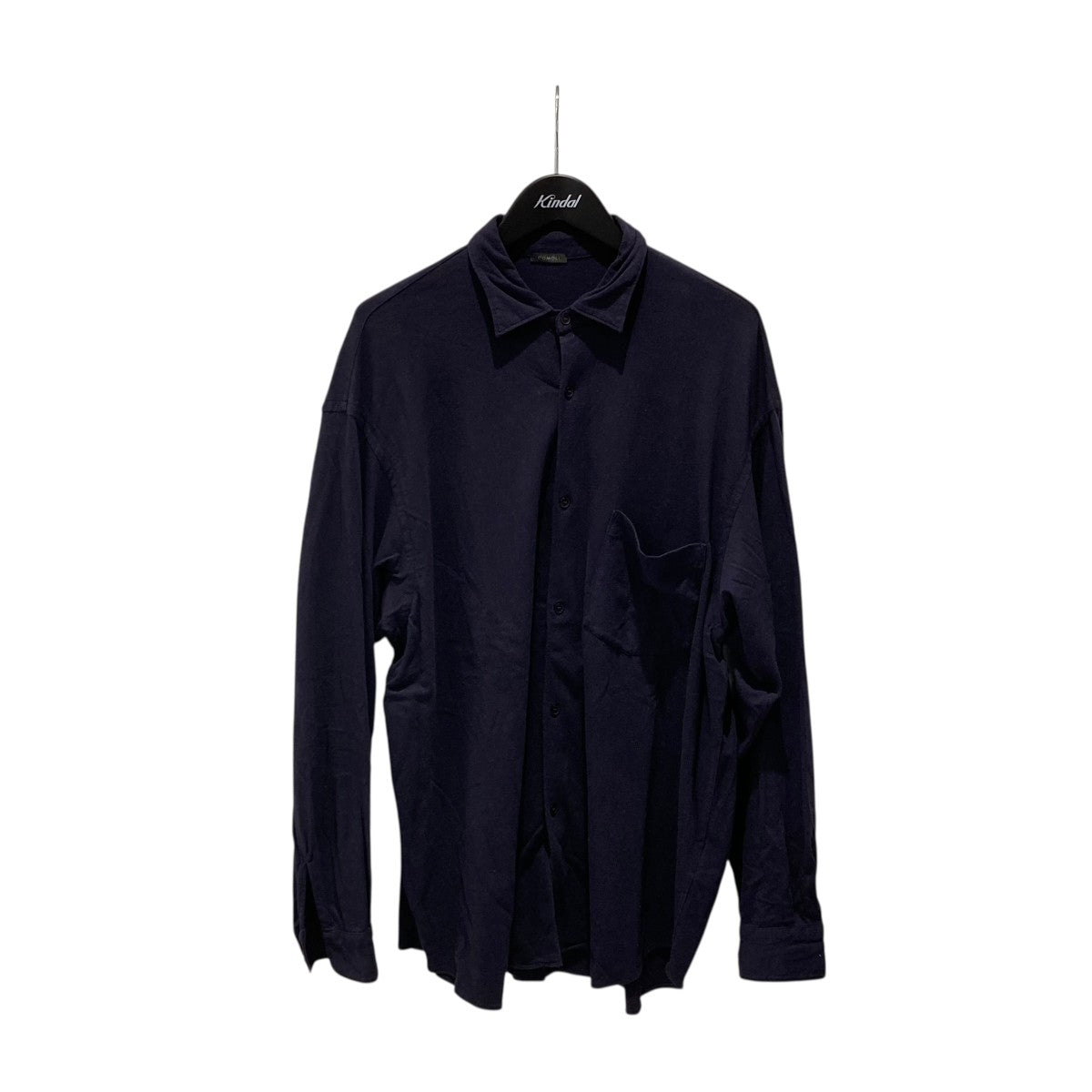 COMOLI(コモリ) コットンジャージ コモリシャツ X01-05016 ネイビー