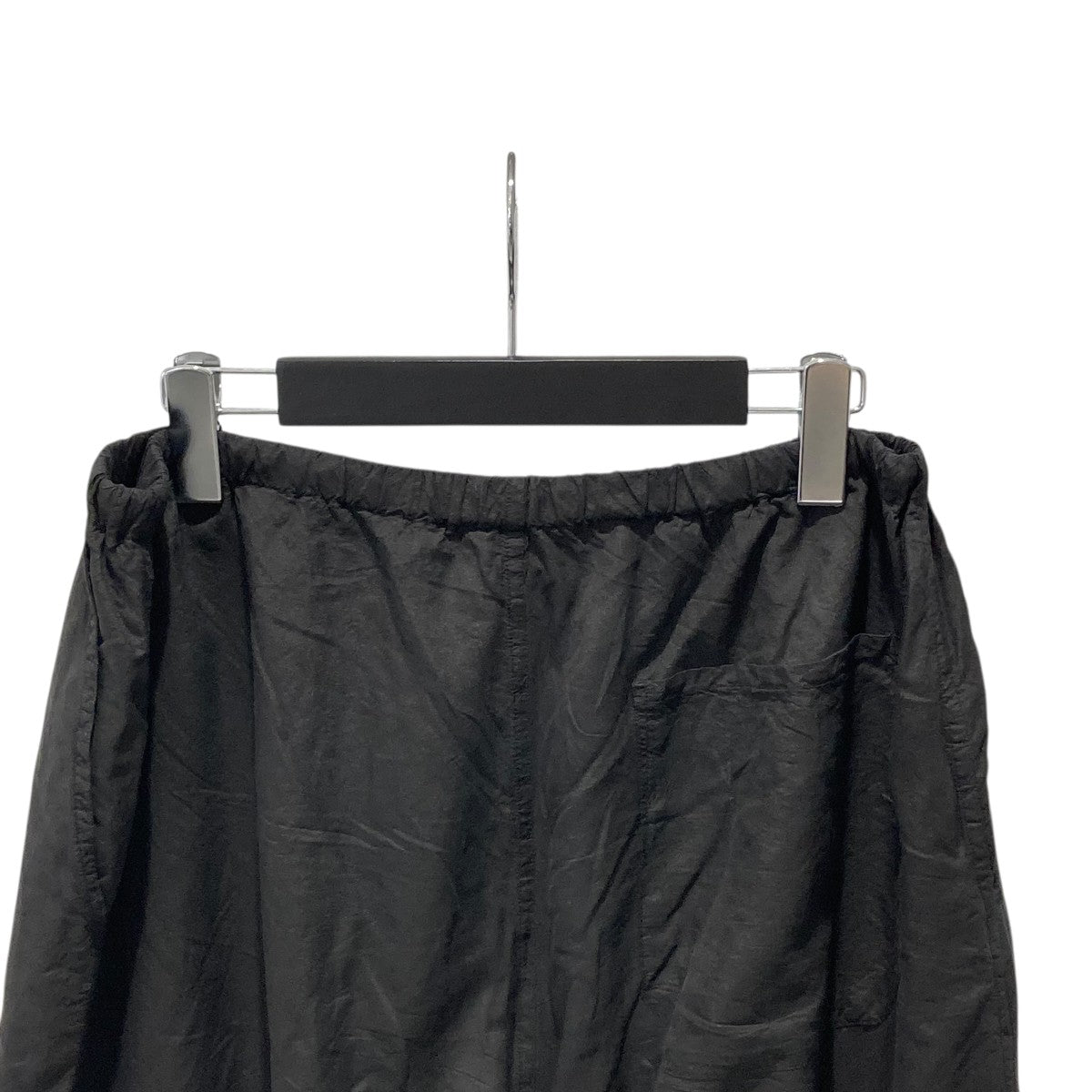 25ss COMOLI シルク製品染ドローストリングパンツ 1 COMOLI」シルク製品染ドローストリングパンツ