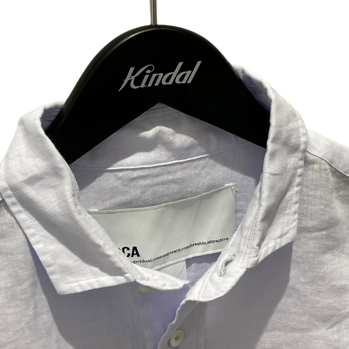 ティッカリネンスクエアビッグシャツ0251401402