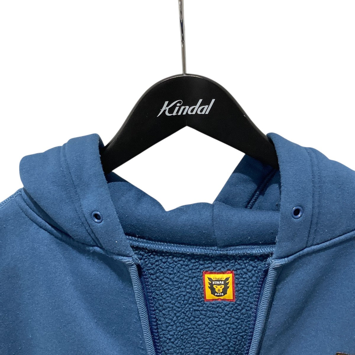 HUMAN MADE(ヒューマンメイド) ジップパーカー ネイビー サイズ M