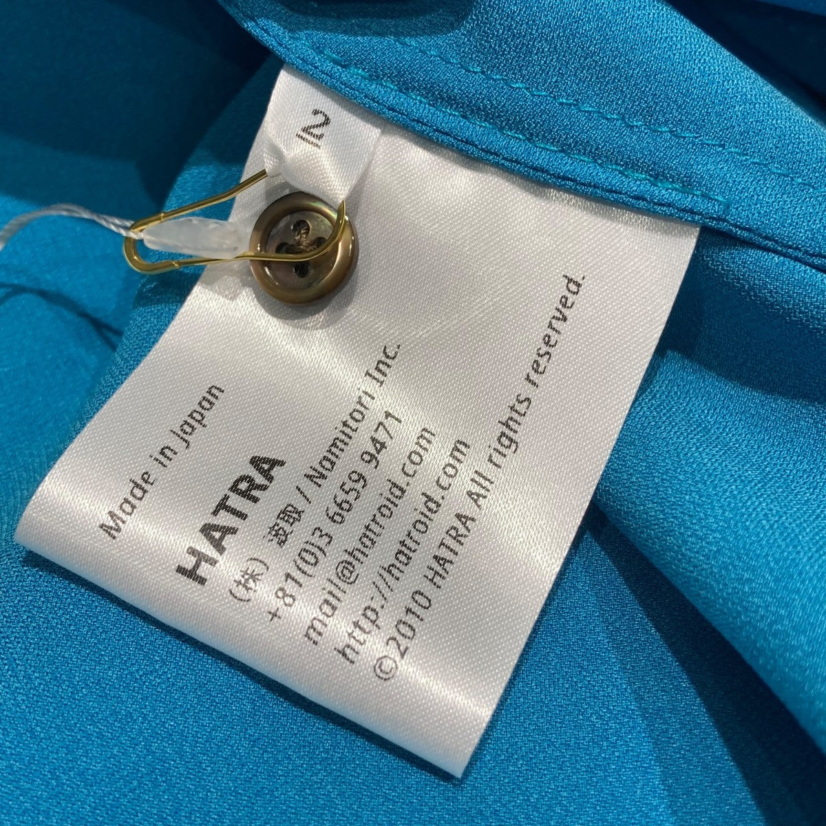 hatra 長袖シャツPure Shirt 古着・中古-5枚目のアイテム画像