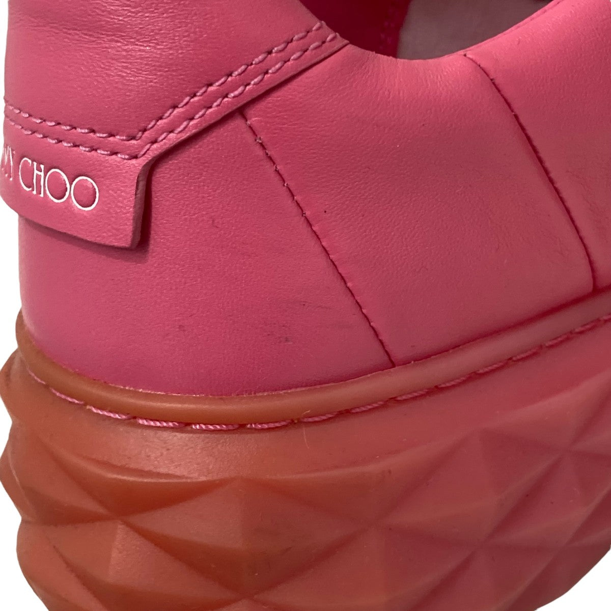 JIMMY CHOO(ジミーチュウ) レザーダイアモンドライトマキシ