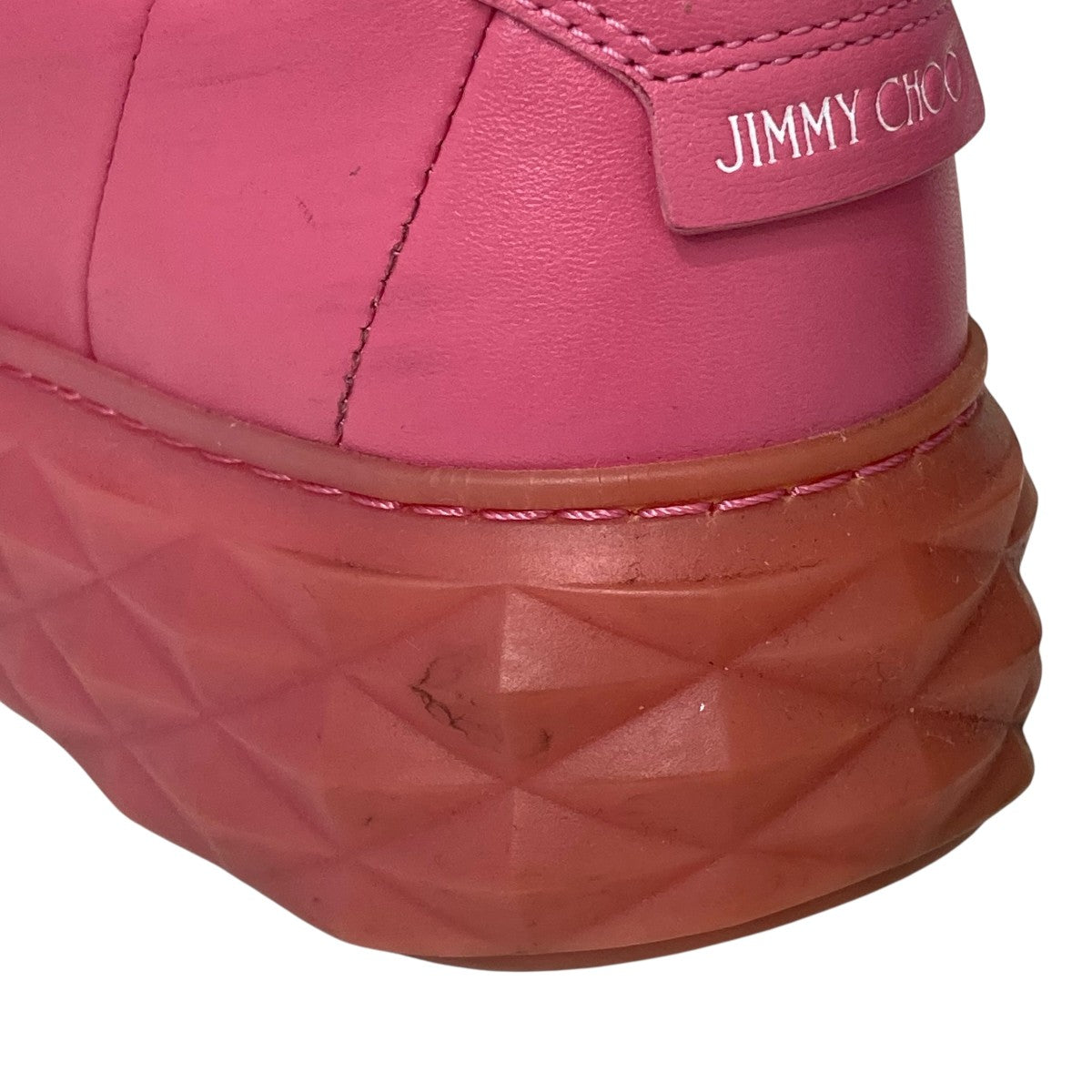 JIMMY CHOO(ジミーチュウ) レザーダイアモンドライトマキシ