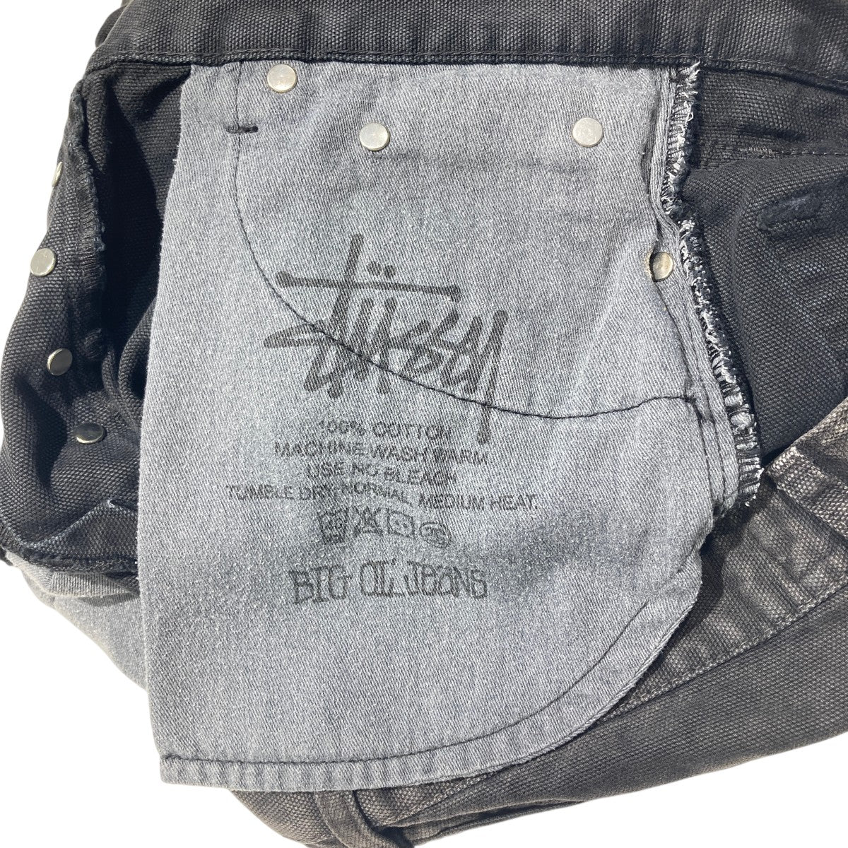 stussy(ステューシー) Washed Canvas Big Ol Shortsショート