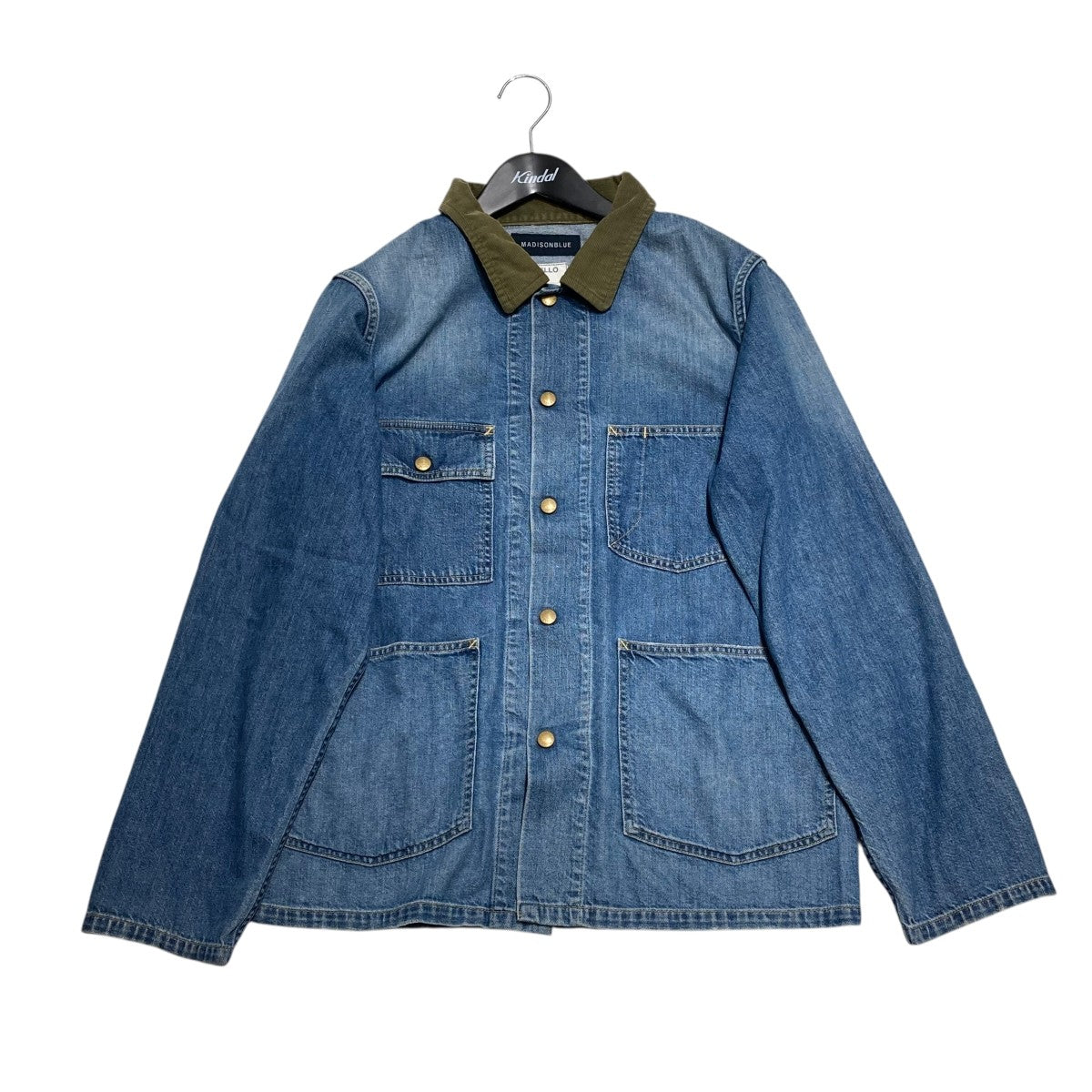 MADISON BLUE(マディソンブルー) COVERALL JACKET DENIMデニム