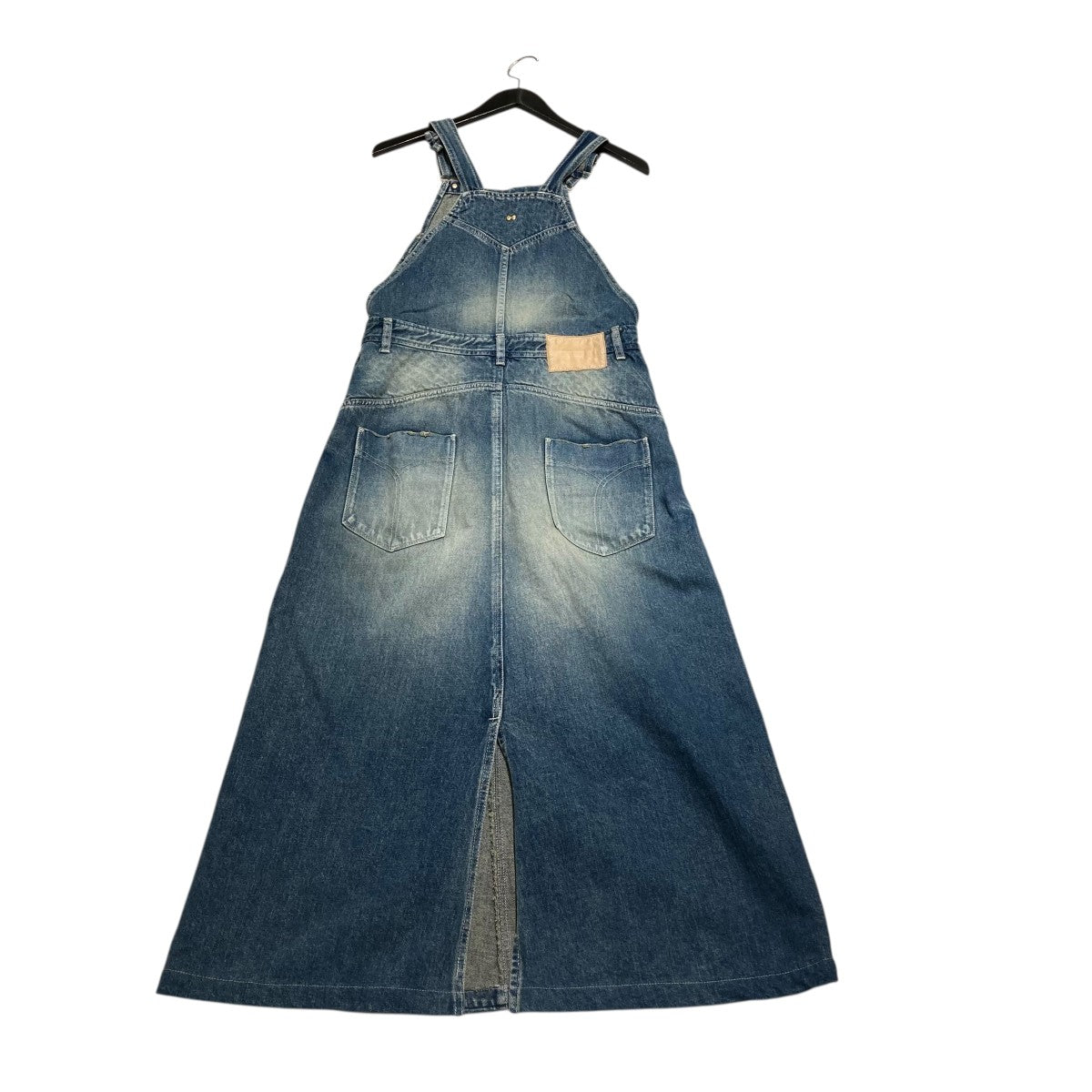 mina perhonen(ミナペルホネン) 22SSalways 藍染めジャンパースカート