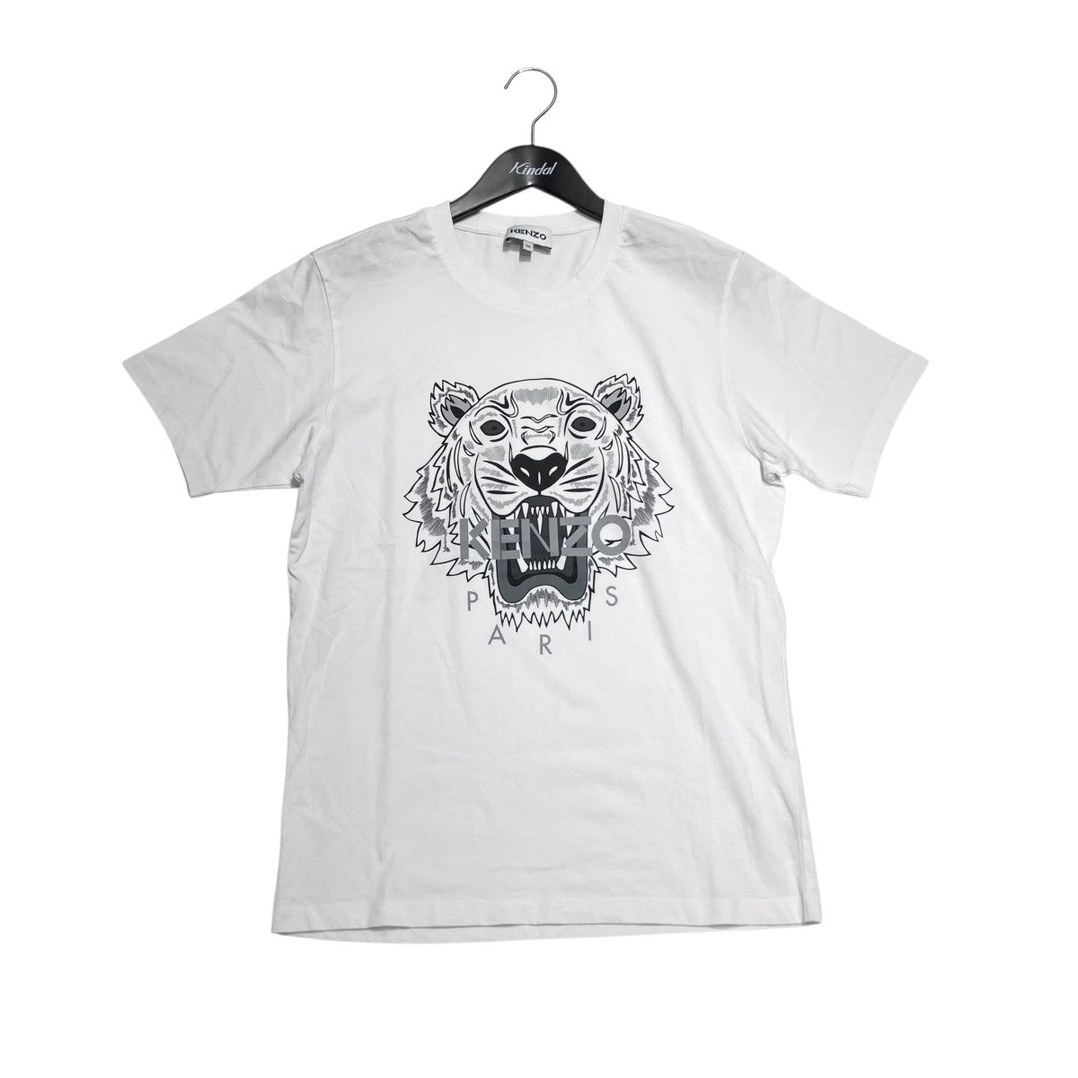 KENZO 美品 ケンゾー タイガープリント クルーネック 半袖 T
