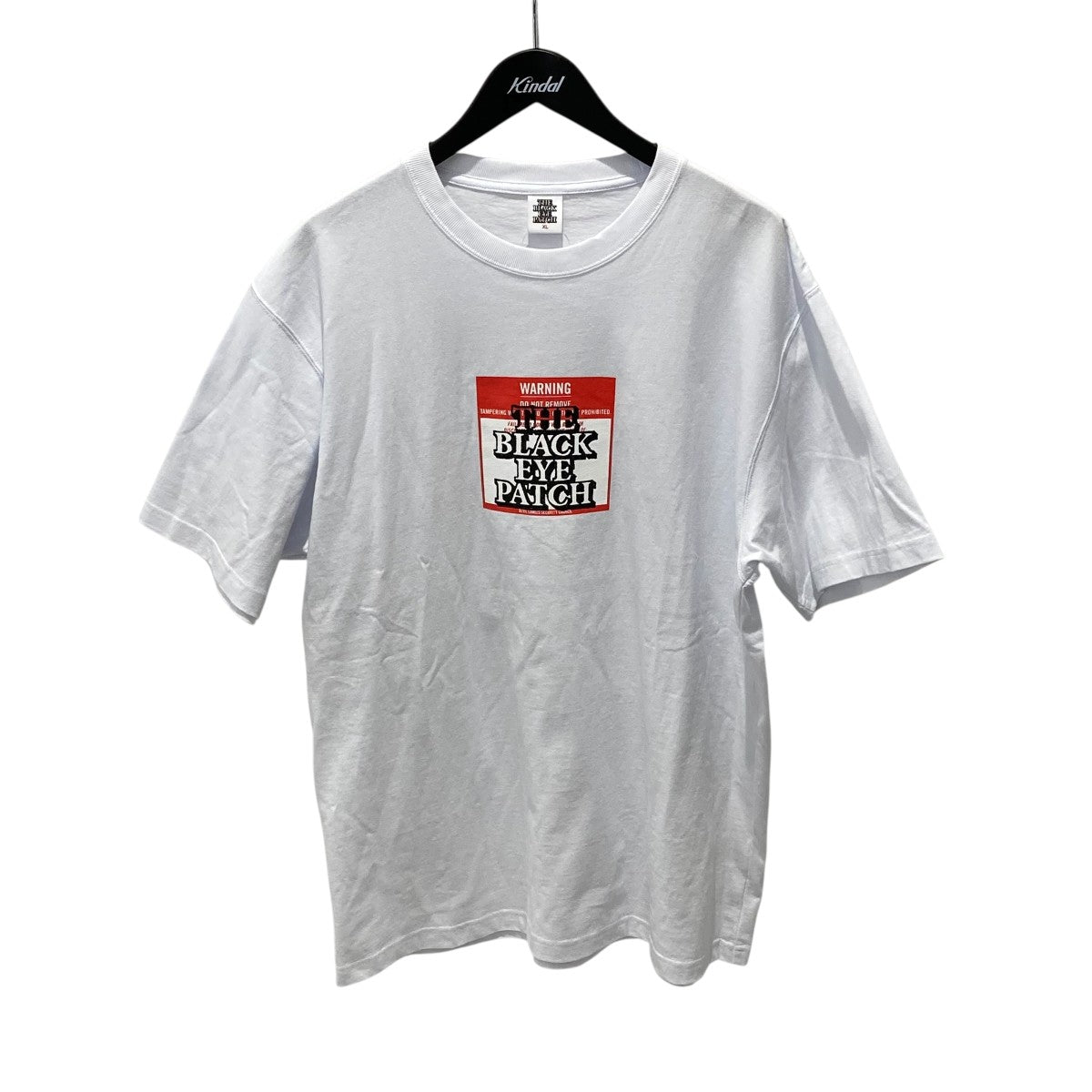 THE BLACK EYE PATCH ホワイトTシャツ THE BLACK EYE PATCH(ブラックアイパッチ) 半袖Tシャツ ホワイト