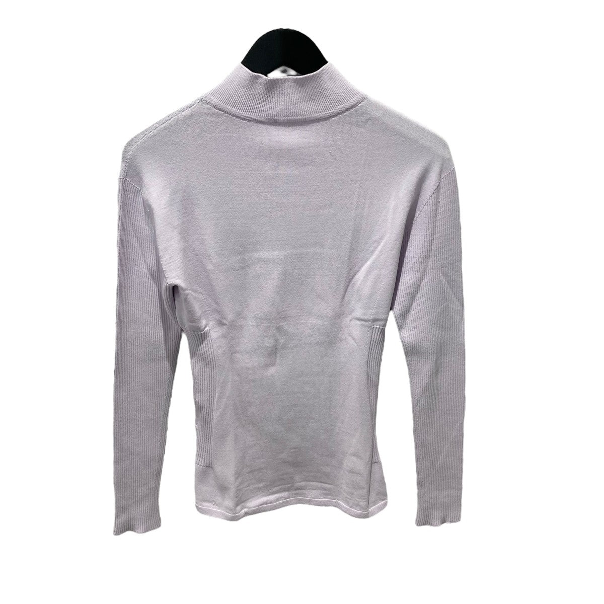 ISSEY MIYAKEイッセイミヤケシルバーグレーのタートルネックタンクトップ ISSEY MIYAKE(イッセイミヤケ) MELLOW STRETCHハイネックニット