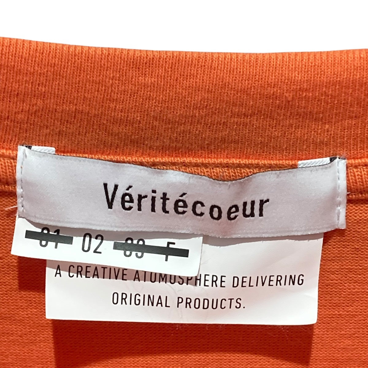 Veritecoeur ロングスリーブカットソーVCC-453U 古着・中古-5枚目のアイテム画像