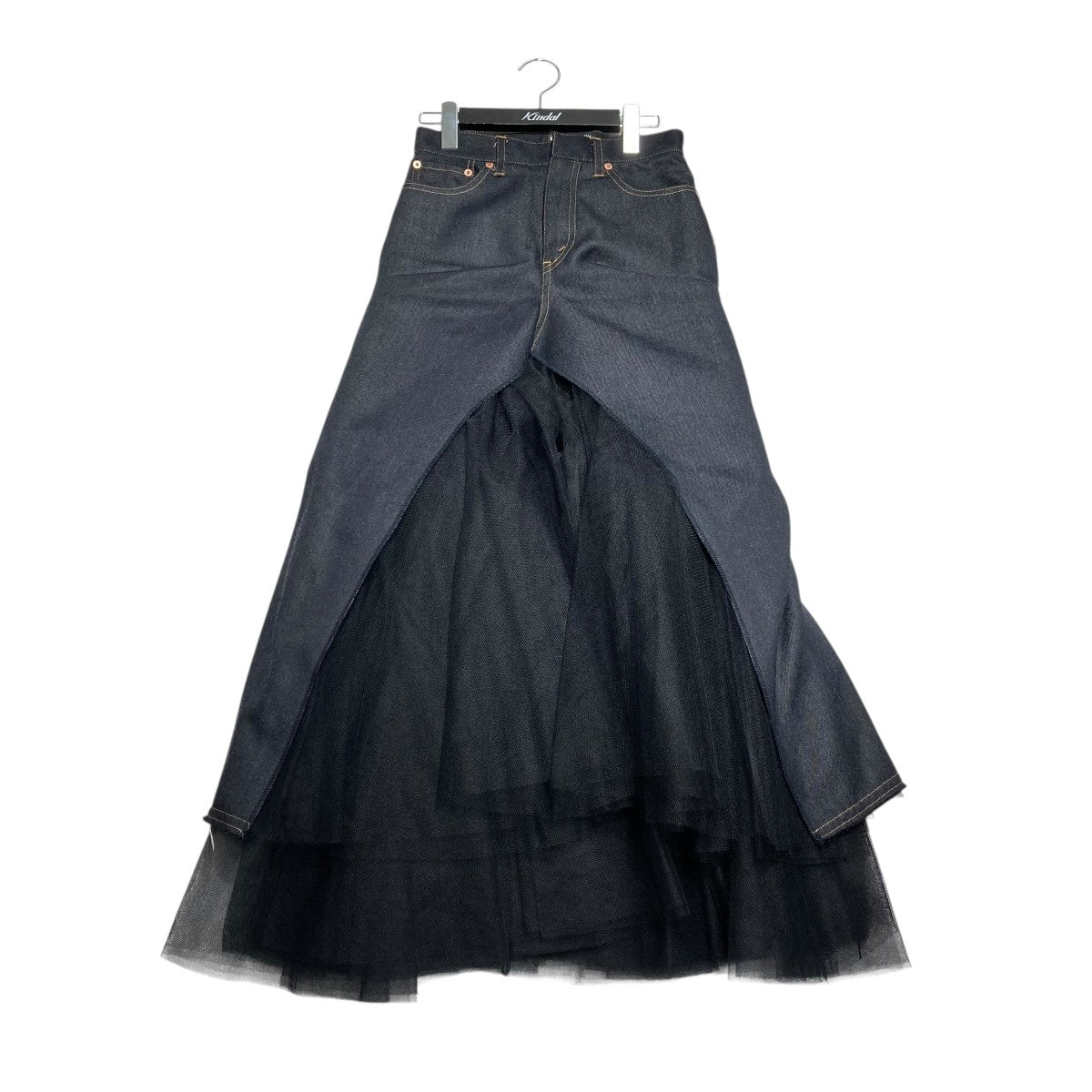 未使用同様】JUNYA WATANABE 2004aw ロングスカート 黒 M