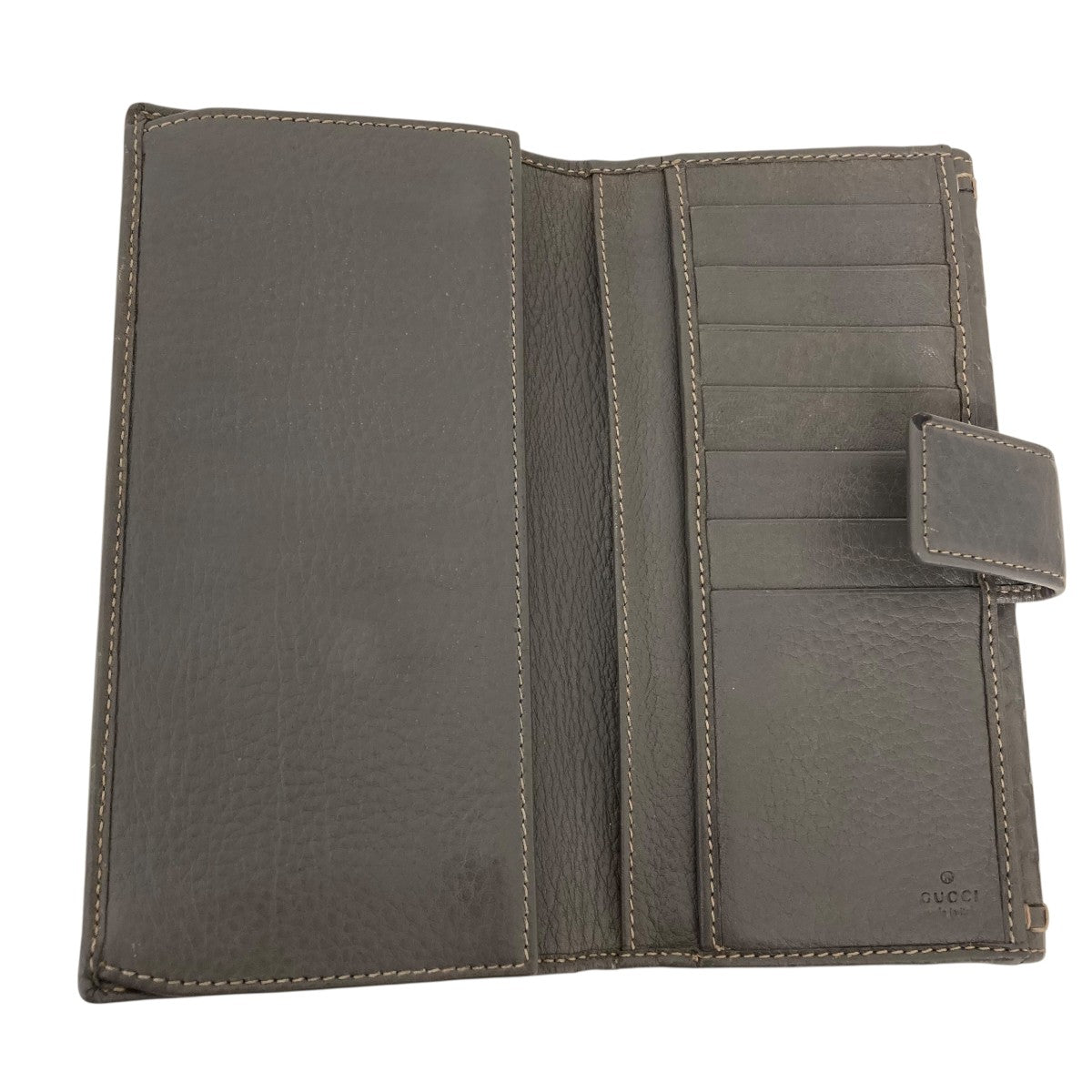 GUCCI(グッチ) ホースビット長財布 224257-2149 グレー｜【公式