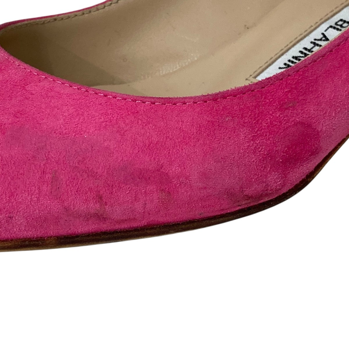 Manolo Blahnik(マノロブラニク) パンピス ショッキングピンク