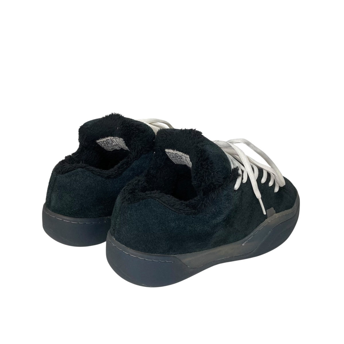 ERL vamps スニーカー 黒 正規品 JKPT STORE / SUEDE VAMPS SNEAKER PRIVATE BLACK