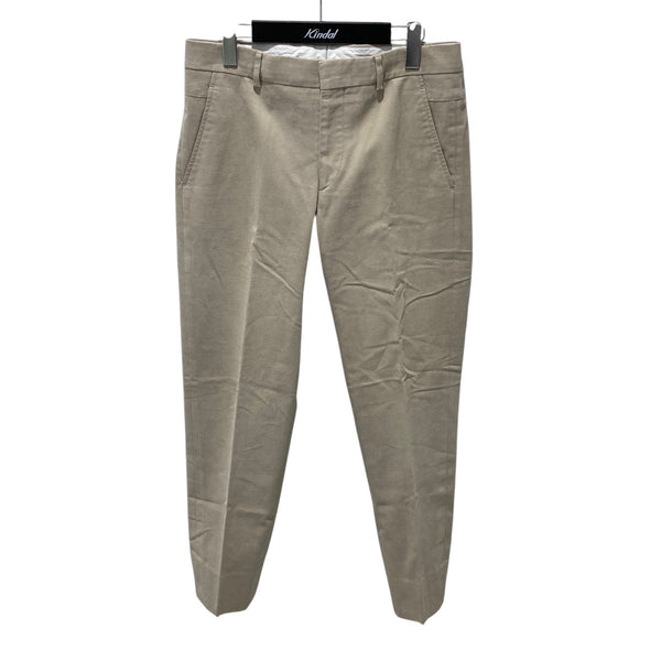 エルメス　HERMES (50) コーデュロイ　スラックス　トラウザーパンツ　黒 エルメス HERMES (50) コーデュロイ スラックス トラウザーパンツ 黒