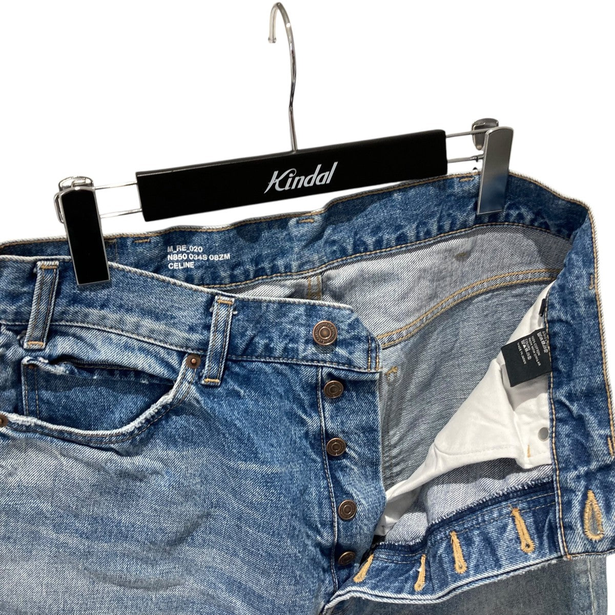 CELINE 新品未使用ブラックデニム　36 中古・古着通販】CELINE (セリーヌ) ストレッチスキニーデニム