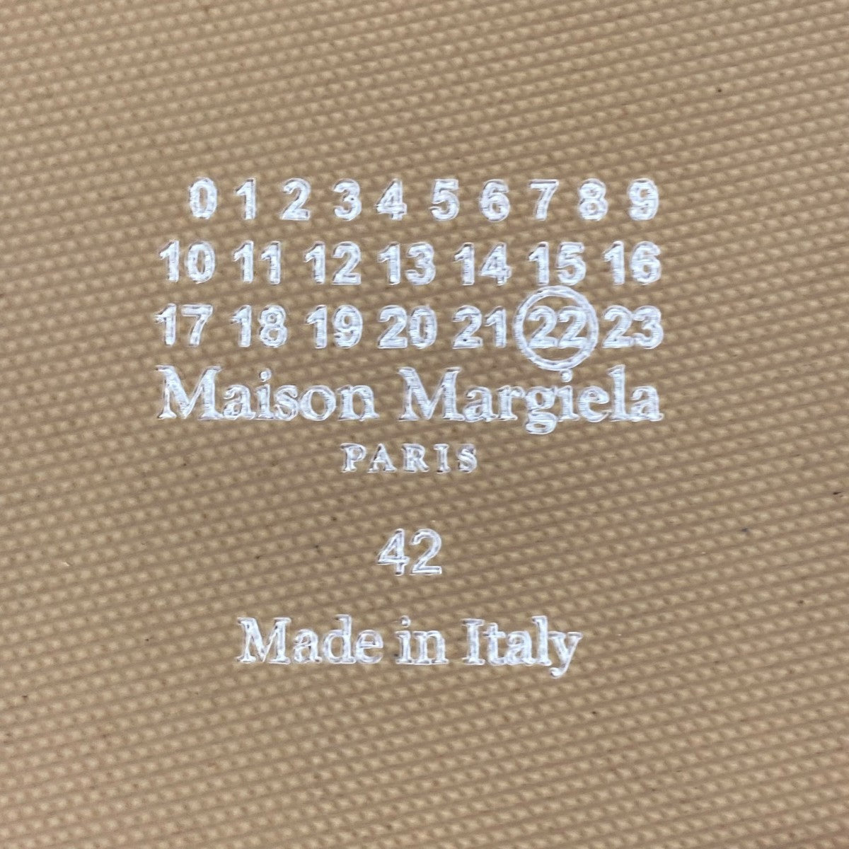Maison Margiela(メゾンマルジェラ) サンダルS57WP0094