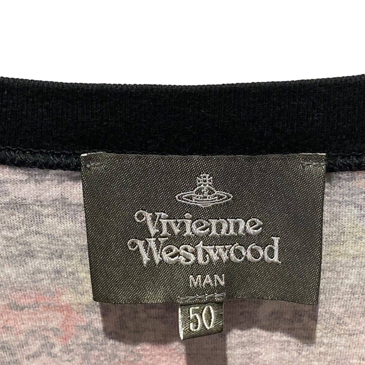 夏セール！新品☆Vivianne Westwood MAN フラワープリント Vivienne Westwood MAN フラワーブーケプリント Tシャツ 50
