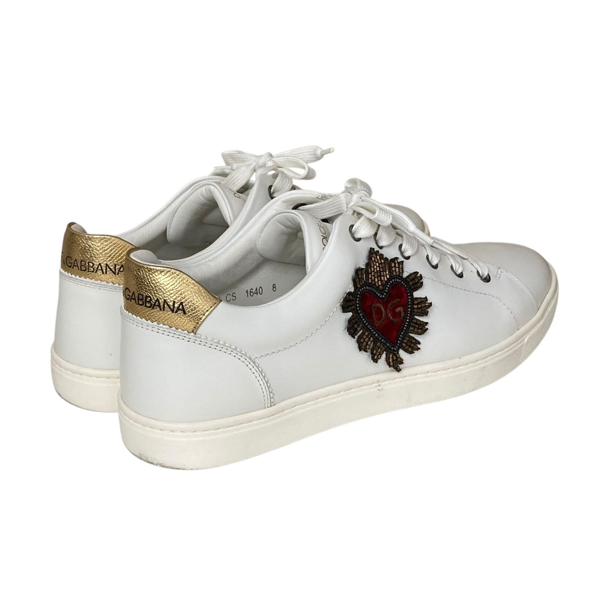 人気♥️クリーニング済♥️美品♥️【DOLCE&GABBANA】38 綿100％ DOLCE ＆ GABBANA(ドルチェアンドガッバーナ) ローカット