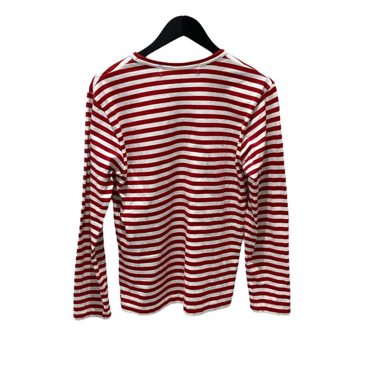 PLAY COMME des GARCONS◆長袖Tシャツ/XS/コットン/ボーダー/AX-T164 PLAY COMME des GARCONS(プレイコムデギャルソン) / 長袖Tシャツ