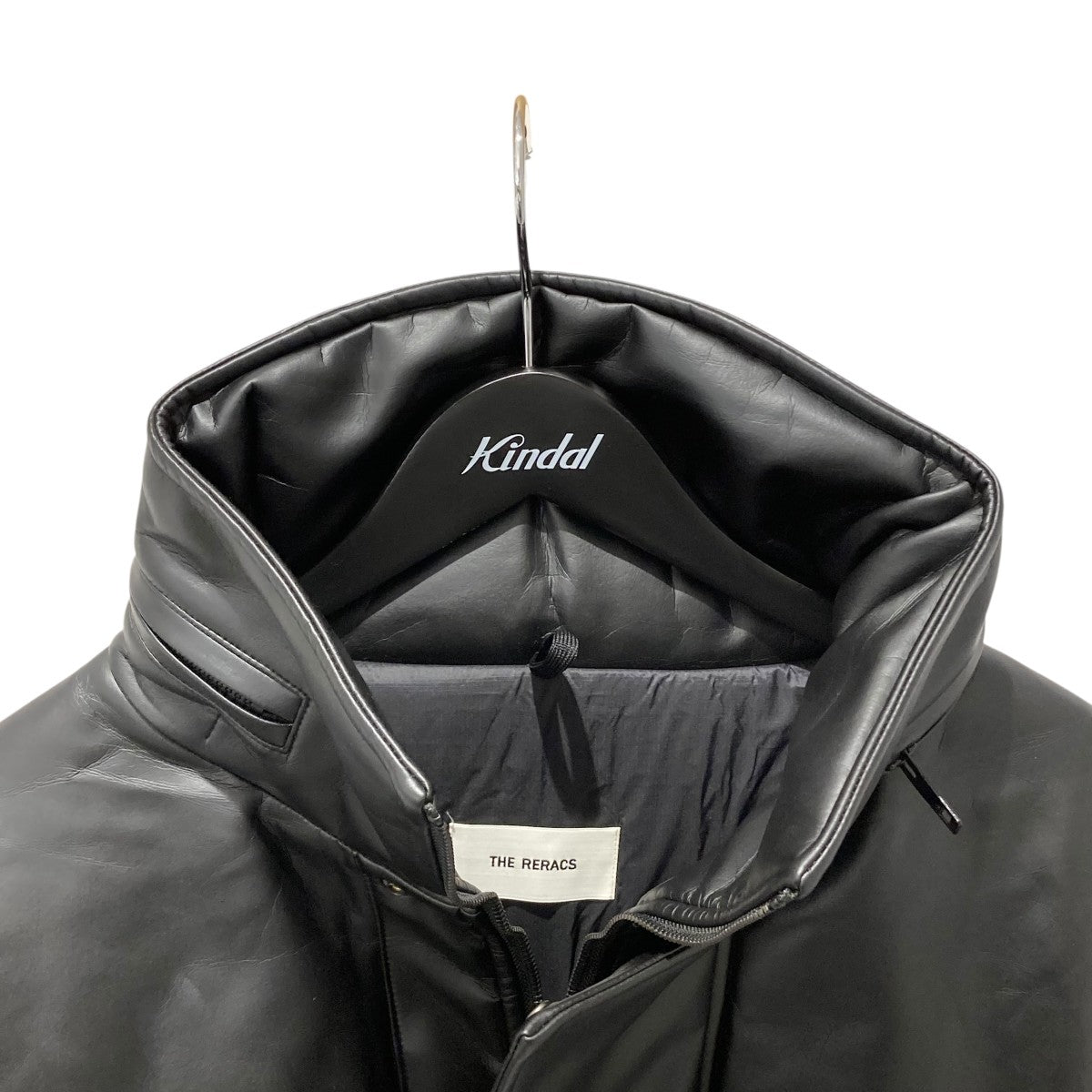 ザリラクスthe reracsワイヤー入りフードジャケット　ブラックサイズ40 THE RERACS(ザ・リラクス)｜【MEN】ハリントンジャケット/ブラック の