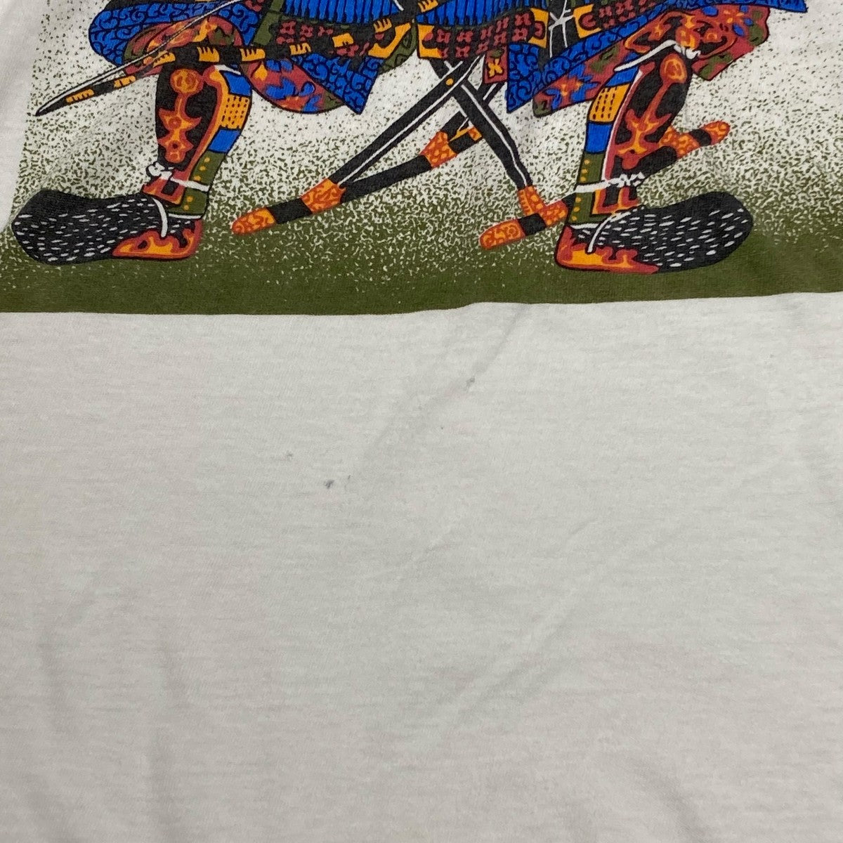 USED 80S〜90S 浮世絵 源義経朝臣半袖Tシャツ 古着・中古-6枚目のアイテム画像