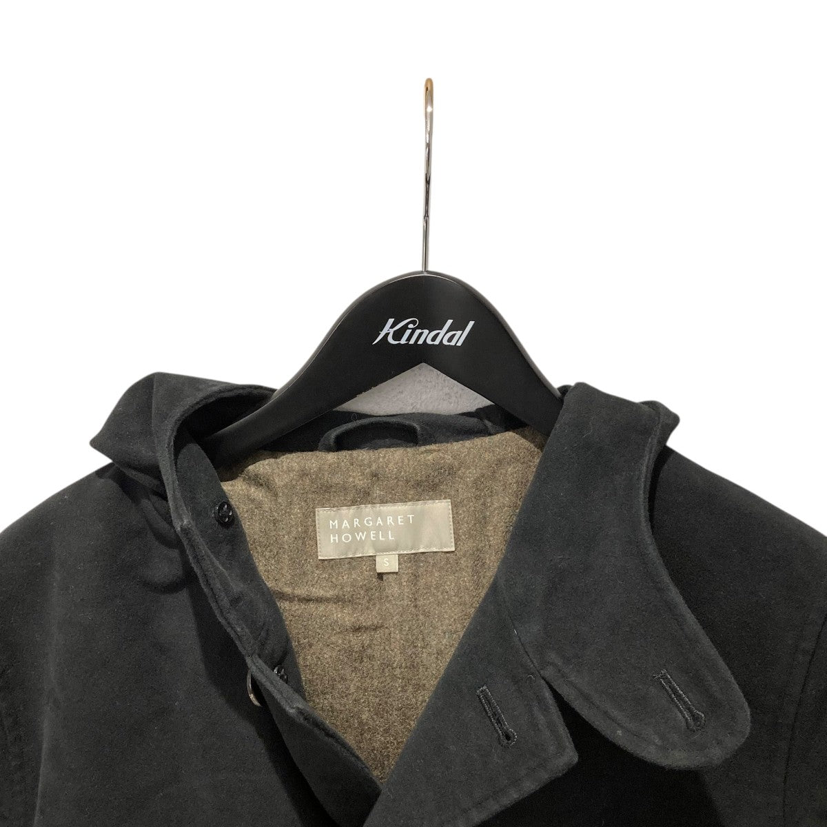 MARGARET HOWELL(マーガレットハウエル) モールスキンフーデッドコート