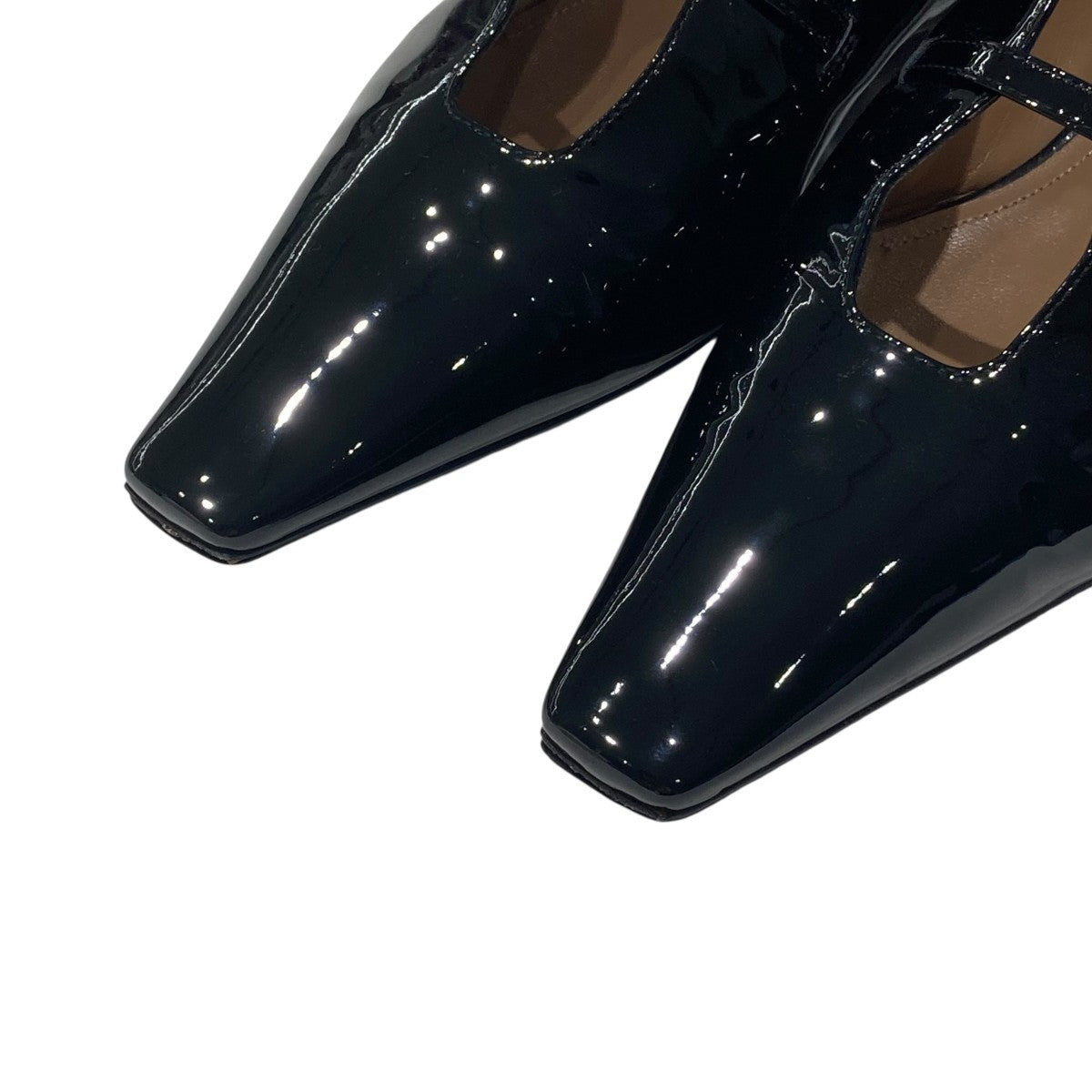 PELLICOブラック ハイヒール CORA 37.5