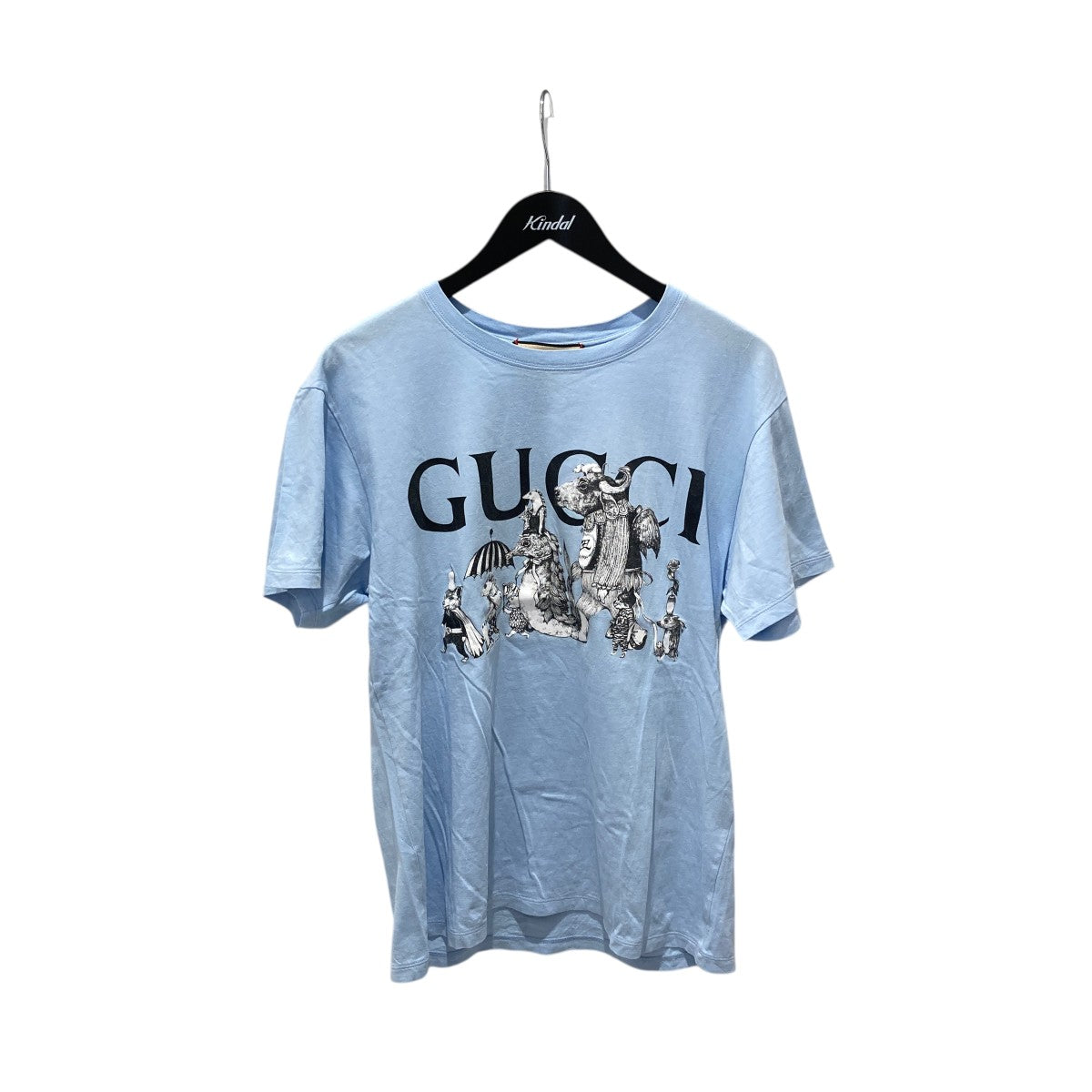GUCCI - グッチ ヴィアッジョ ナイロン × ニット 切替 Tシャツ 半袖 ♪5 ☆AA★ GUCCI グッチ ニット GGパターン ウール 半袖 レディースサイズM