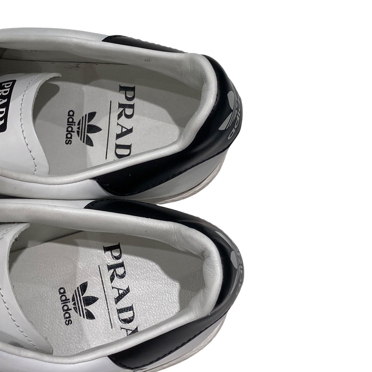 PRADA×adidas Superstarローカットスニーカー ホワイト サイズ