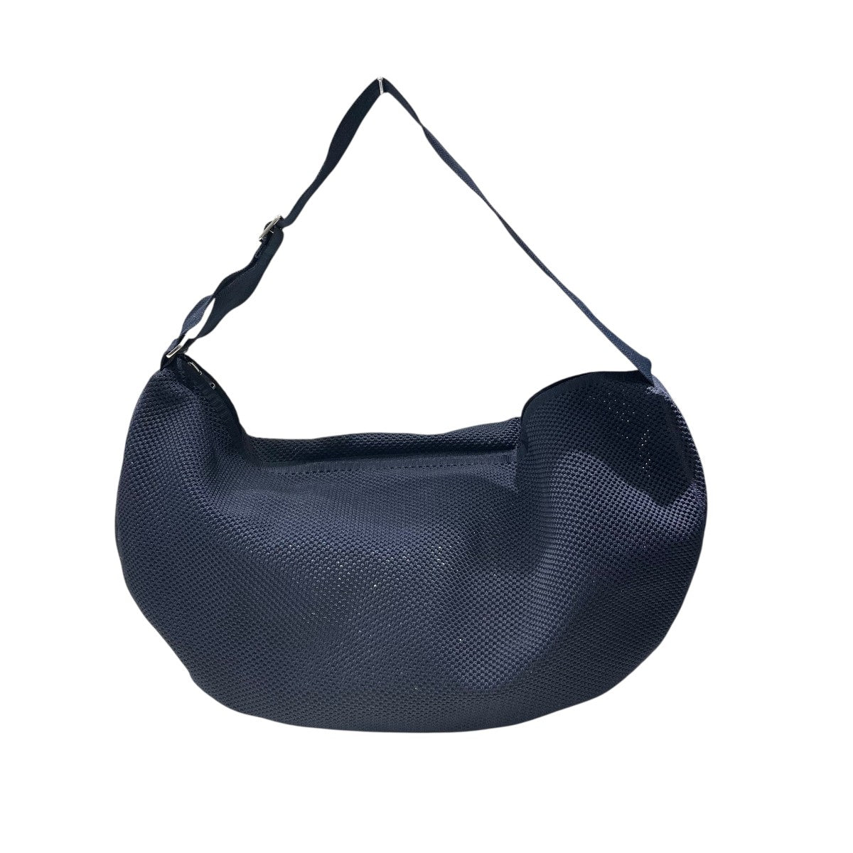 未使用COS コス　クロスボディーサドルバッグ　スエード　チャコール CROSSBODY SADDLE BAG - SUEDE クロスボディーサドルバッグ