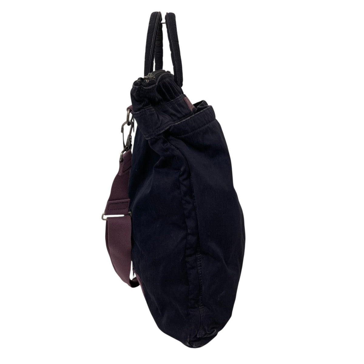 UNITED ARROWS ２WAY トート/ショルダーバッグ　ネイビー UNITED ARROWS green label relaxing 【WEB限定】ポーチ付き