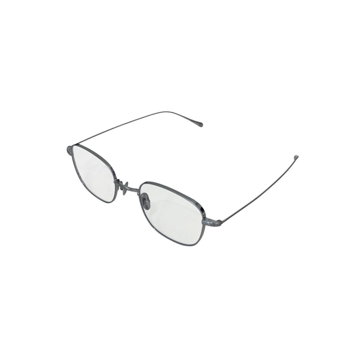 H OPTICAL メタルフレーム眼鏡 シルバー サイズ 47□21-147
