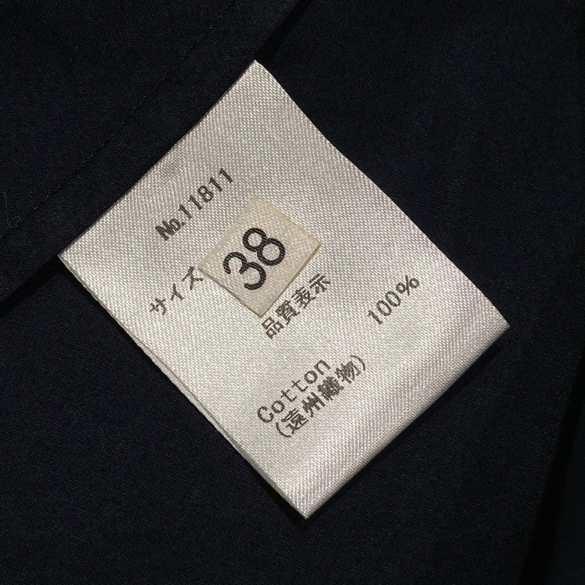 キーコ KEYCO 長袖シャツ 11811 ネイビー サイズ：38 KEYCO(キーコ) 長袖シャツ11811 11811 ネイビー サイズ 38