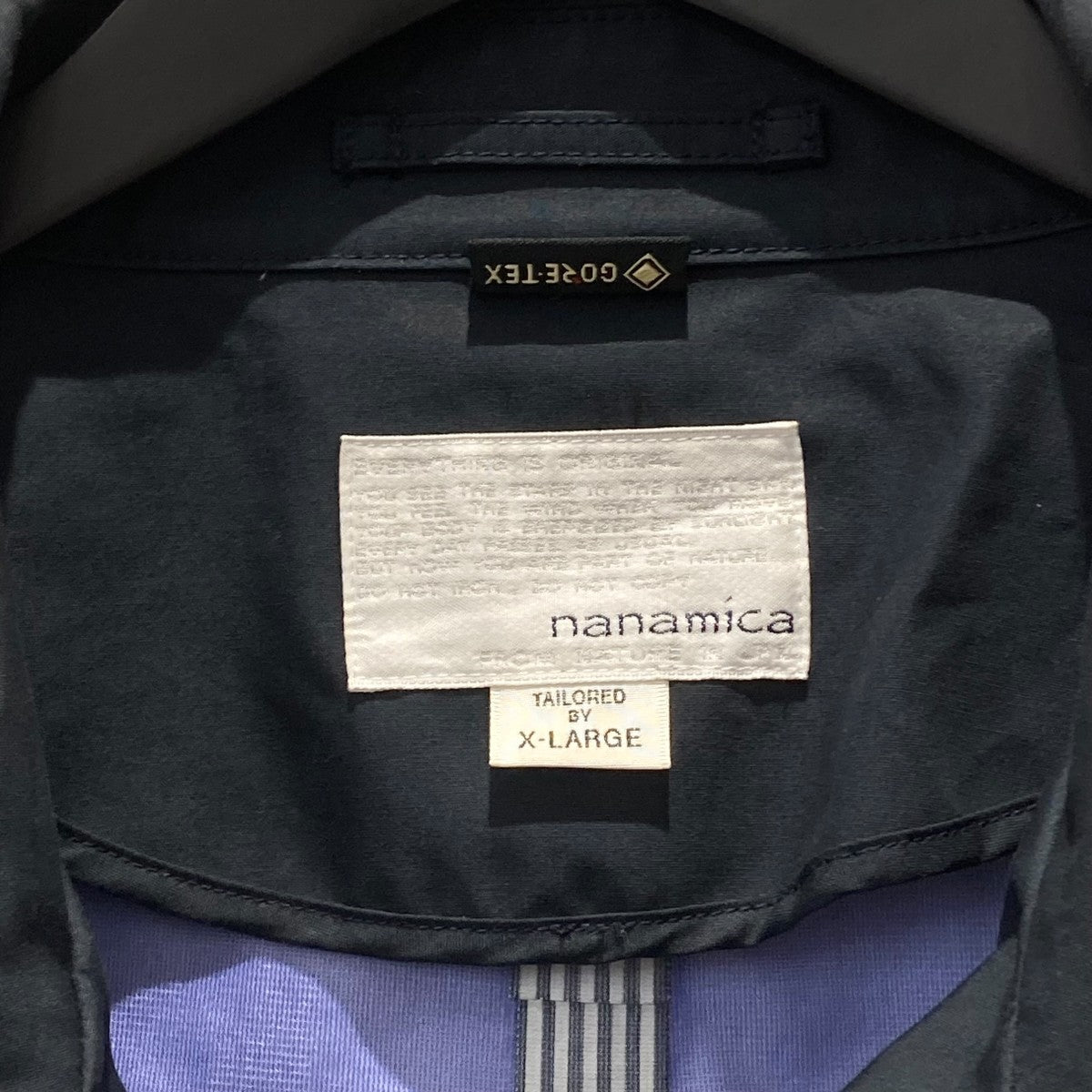 nanamica(ナナミカ) GORE-TEX Soutien Collar Coatステンカラー