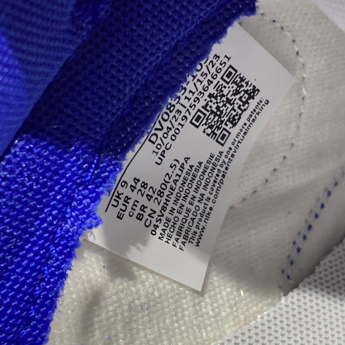 NIKE(ナイキ) ローカットスニーカーDV0833-103 DV0833-103 ホワイト