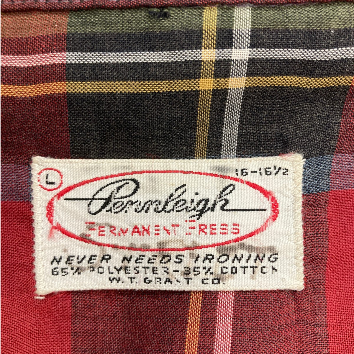 Pennleigh 60S長袖シャツ