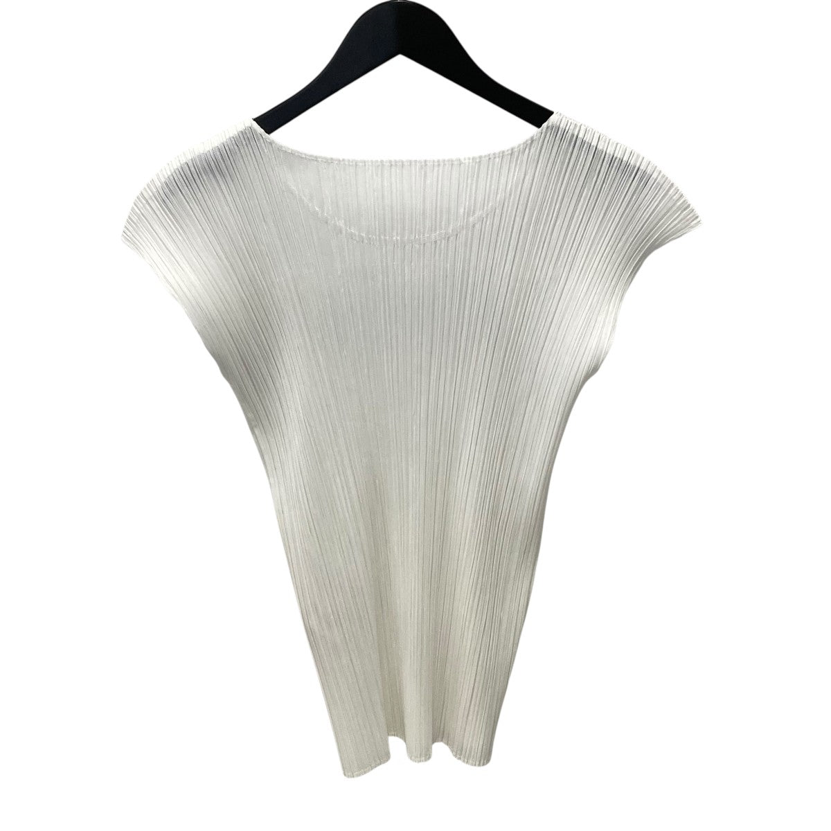 新品✨PLEATS PLEASE プリーツ　ノースリーブ　茶色　白色　サイズ3 3079001249609477_01_1654w.jpeg