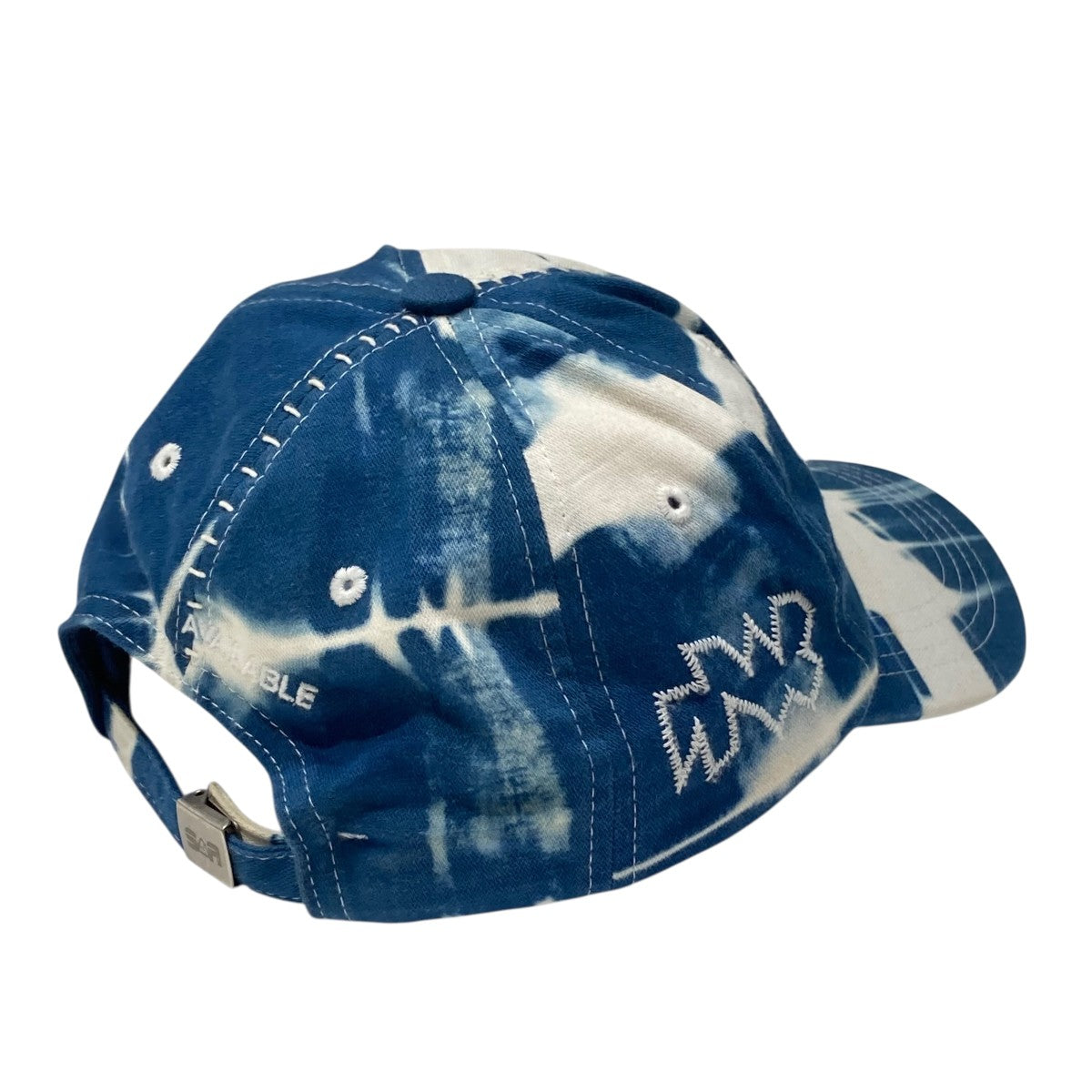 ATTISSU MAGNETO CAP アティス マグニートー キャップ SKY BLUE SPACE AVAILABLE(スペース アヴェイラブル) 25SSARTISAN TIE DYE
