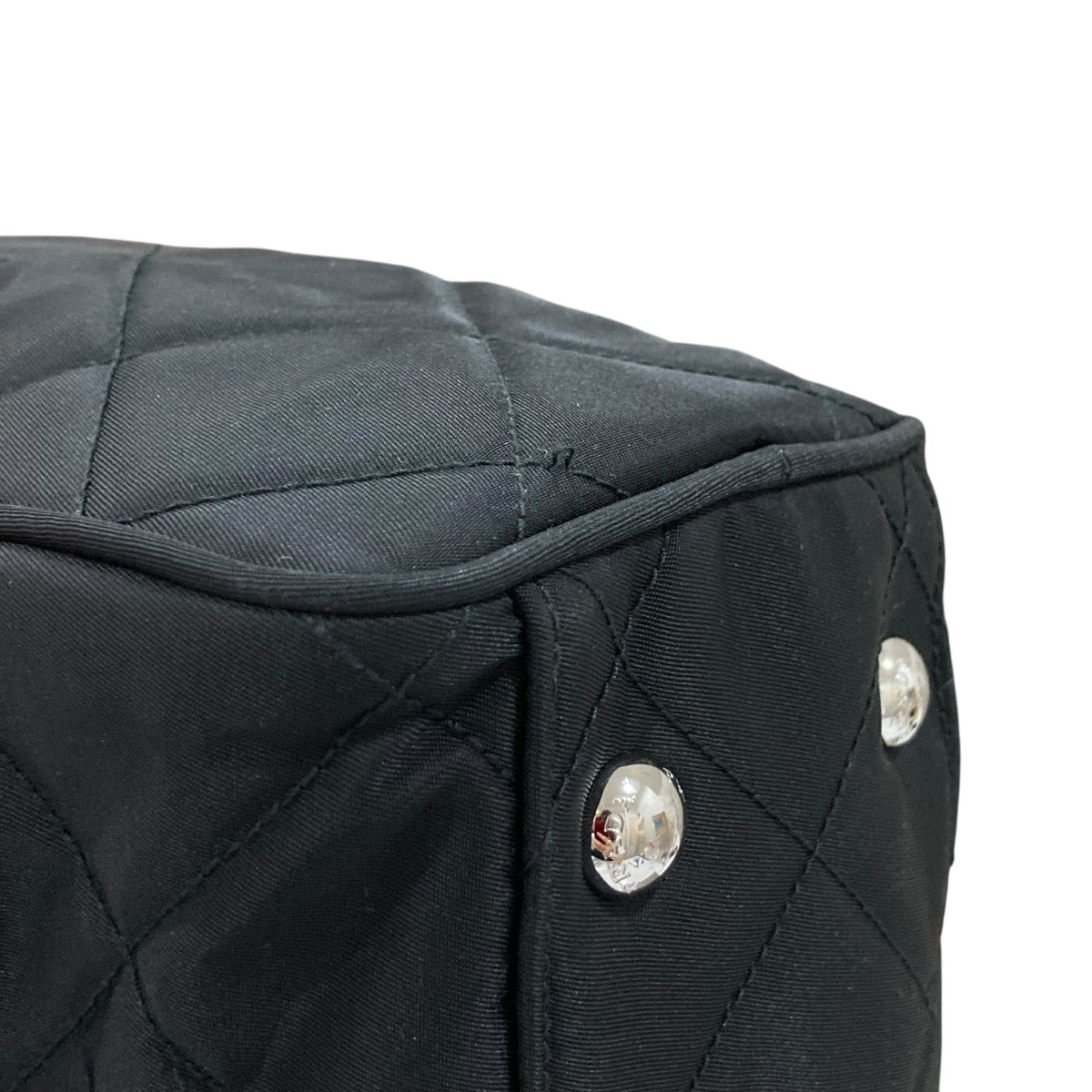 PRADA プラダ　テスート ビジュー チェーンショルダー クラッチバッグ美品 PRADA プラダ テスート ビジュー チェーンショルダー クラッチバッグ美