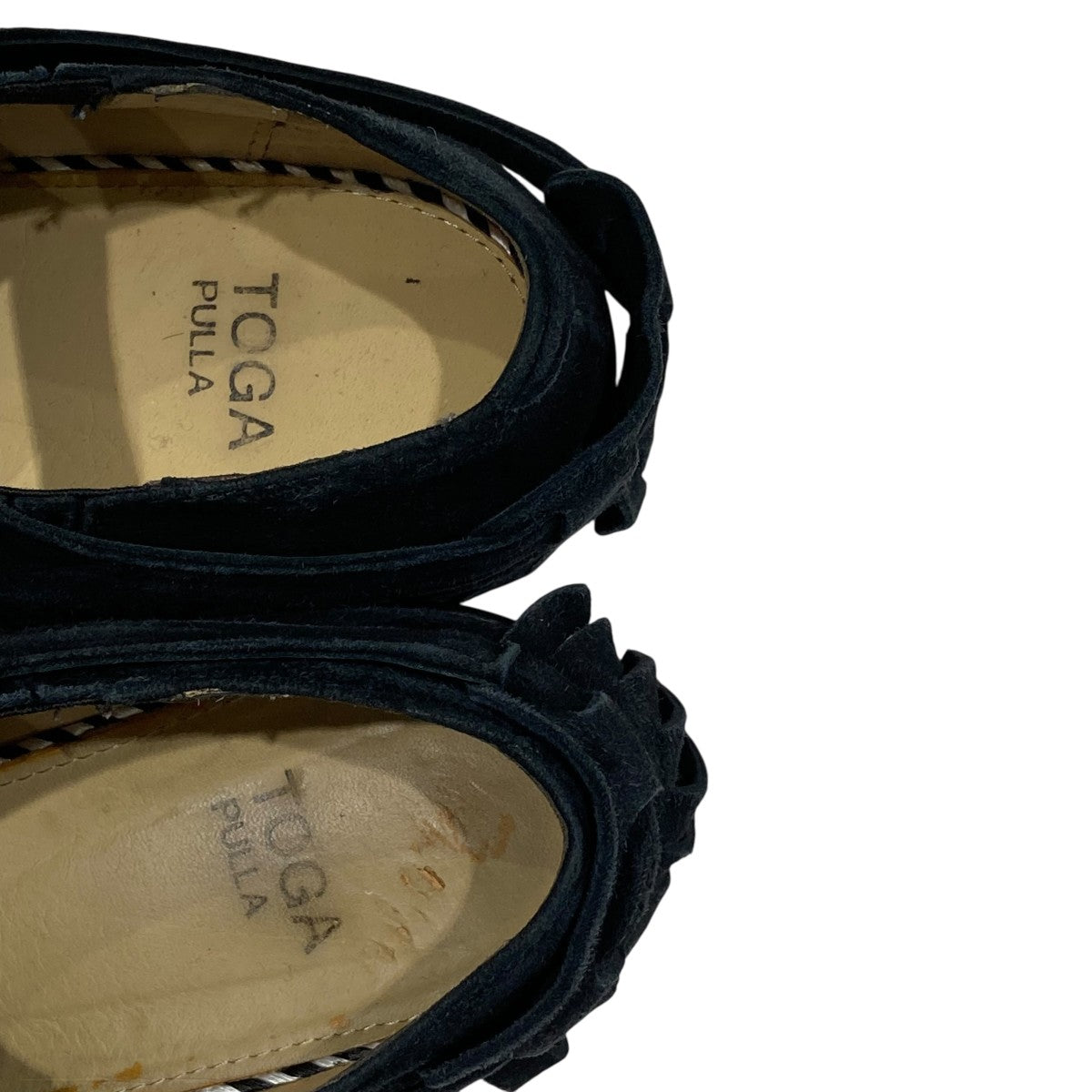 TOGA PULLA(トーガプルラ) メタルパーツレザーシューズAJ646 AJ646