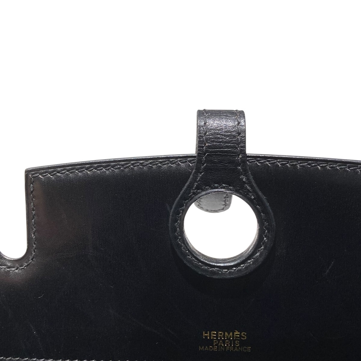 HERMES(エルメス) □A刻印 ダルヴィMMハンドバッグ ブラック｜【公式