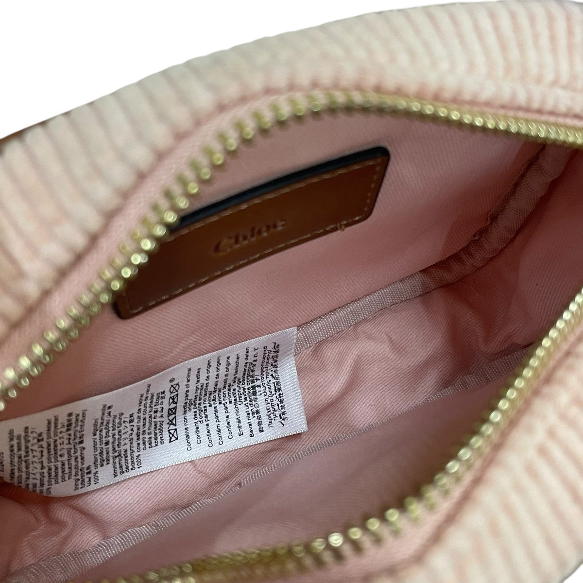 Chloé コーデュロイショルダーバッグ 楽天市場】Chloe クロエ Corduroy Logo Shoulder Bag コーデュロイ