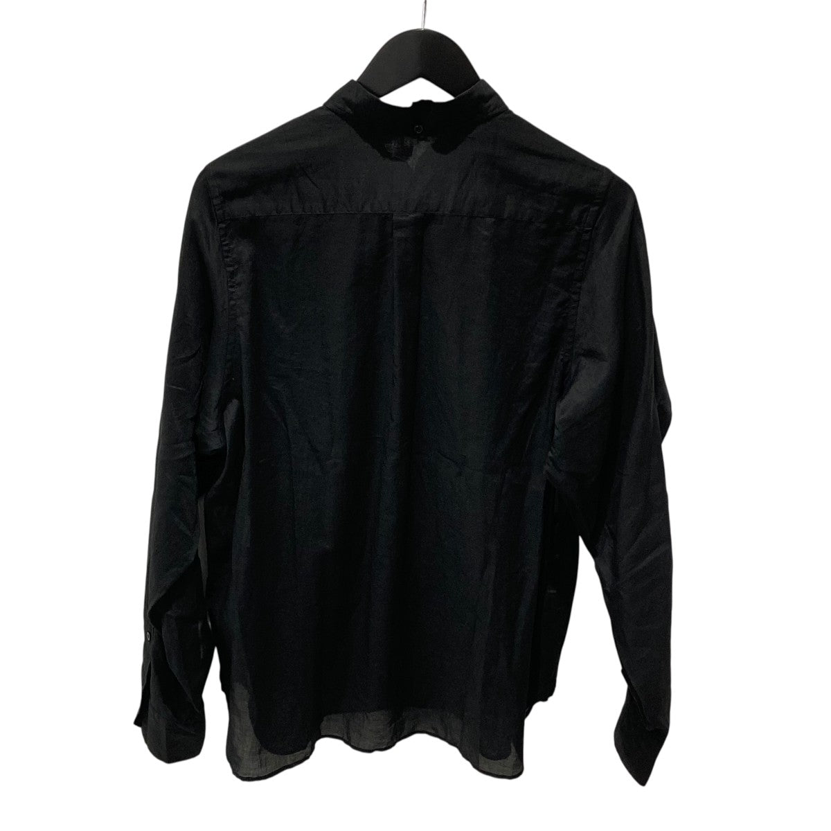 HYKE(ハイク) 25SS クロップド半袖オンブレチェックシャツ 15235