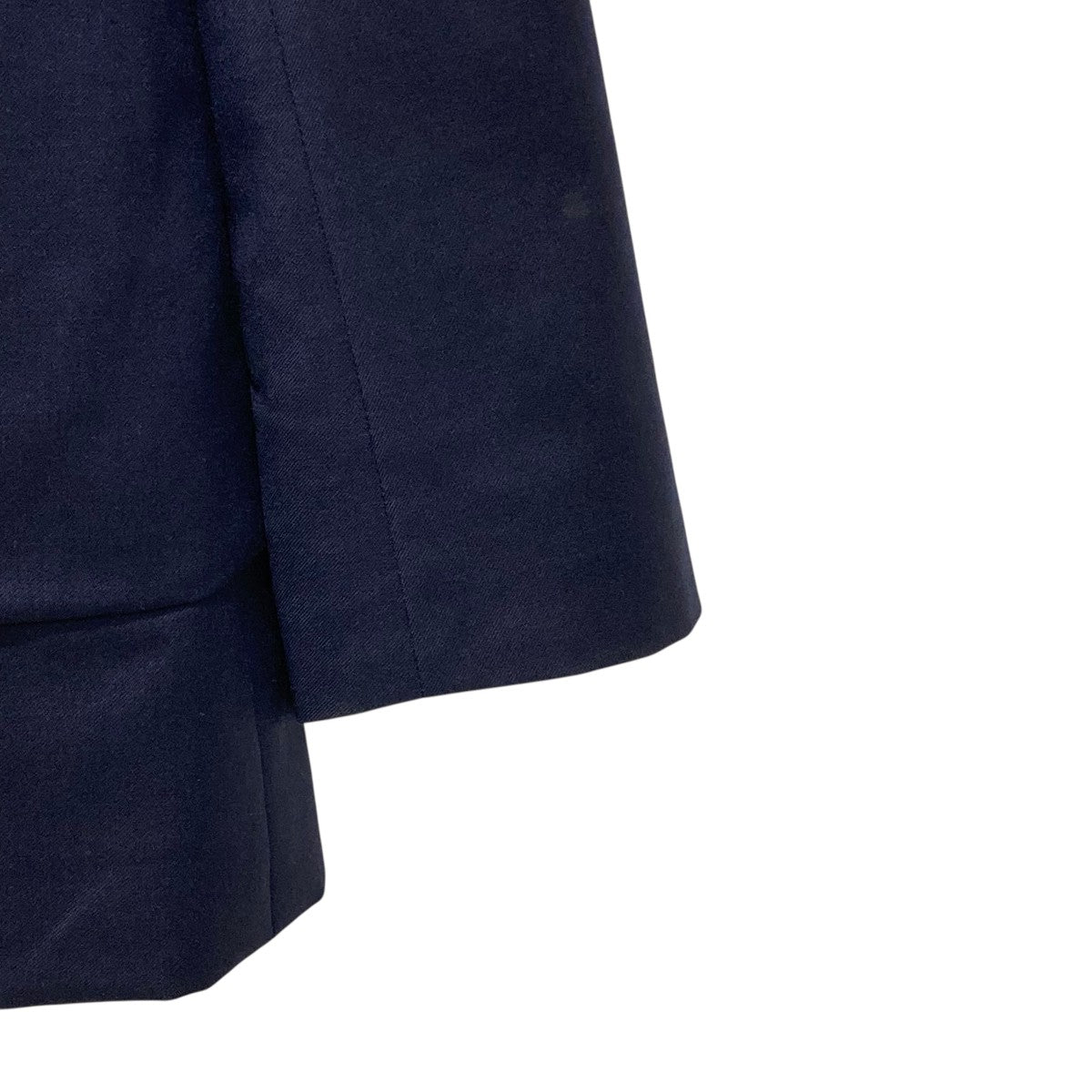 Ermenegildo Zegna ダークネイビー ニットジャケット Zegna - Textured Navy Full Zip Sweater | Mitchell Stores