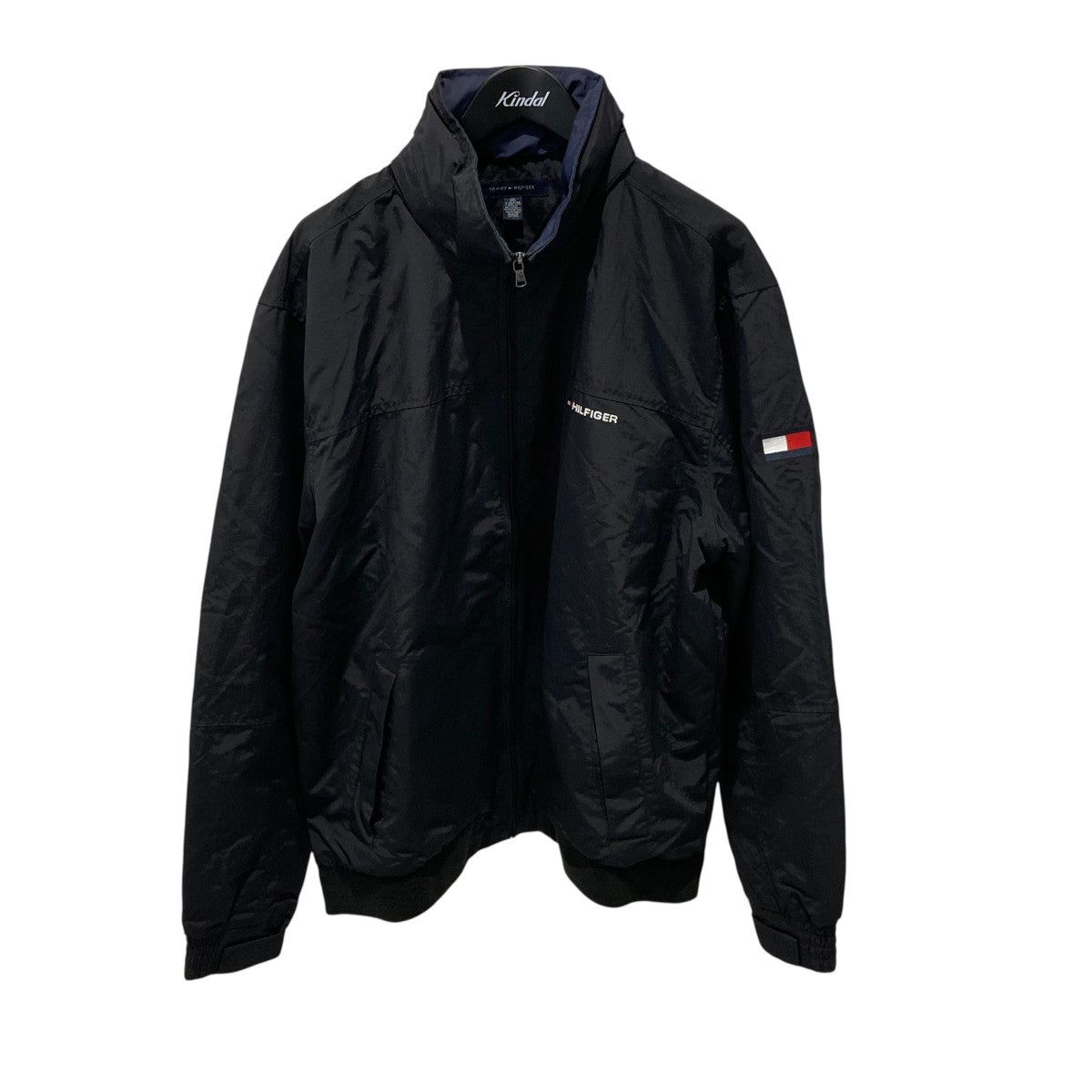 トミーヒルフィガー ブラック ジャケット TOMMY HILFIGER(トミーヒルフィガー) ナイロンジャケット