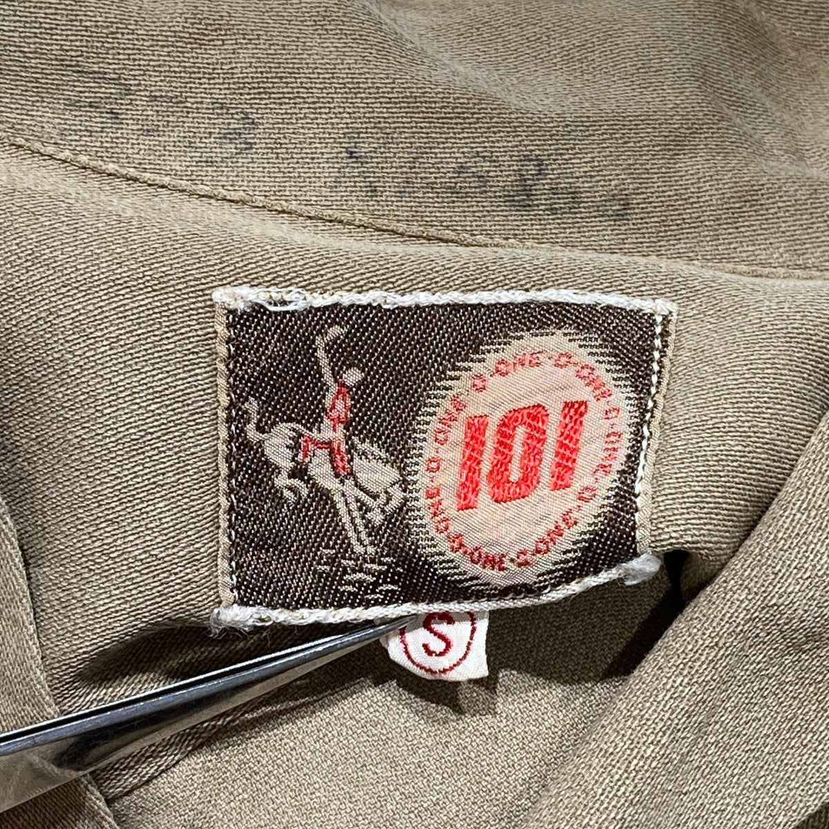 USED 50S~60S montgomery ward 101ウエスタン長袖シャツ 古着・中古-5枚目のアイテム画像