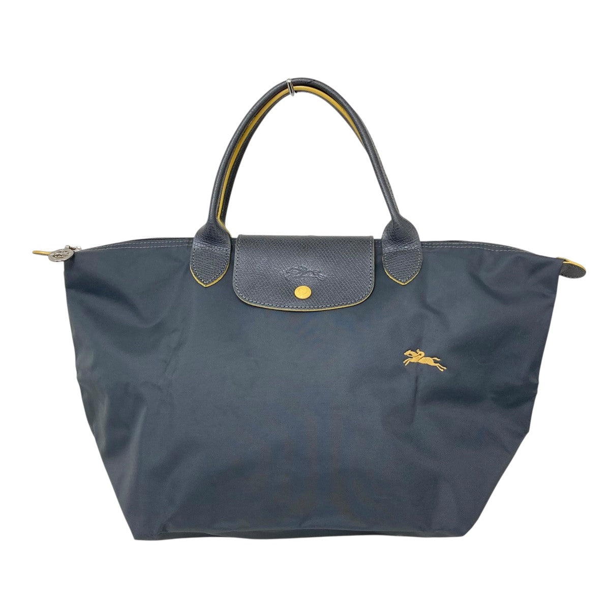 LONGCHAMP(ロンシャン) 折り畳み 舟形トートバッグ ブラック