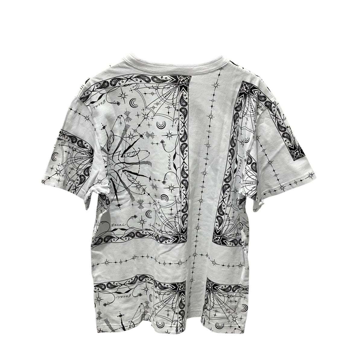sacai 半袖アロハシャツ 20-02337M サイズ3 sacai(サカイ) 半袖Tシャツ20-02343M 20-02343M ホワイト サイズ