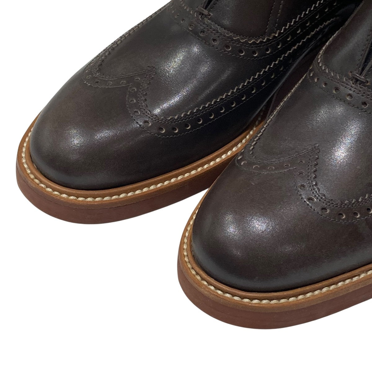 美品　Salvatore Ferragamo ウィングチップ 楽天市場】フェラガモ ウイングチップの通販